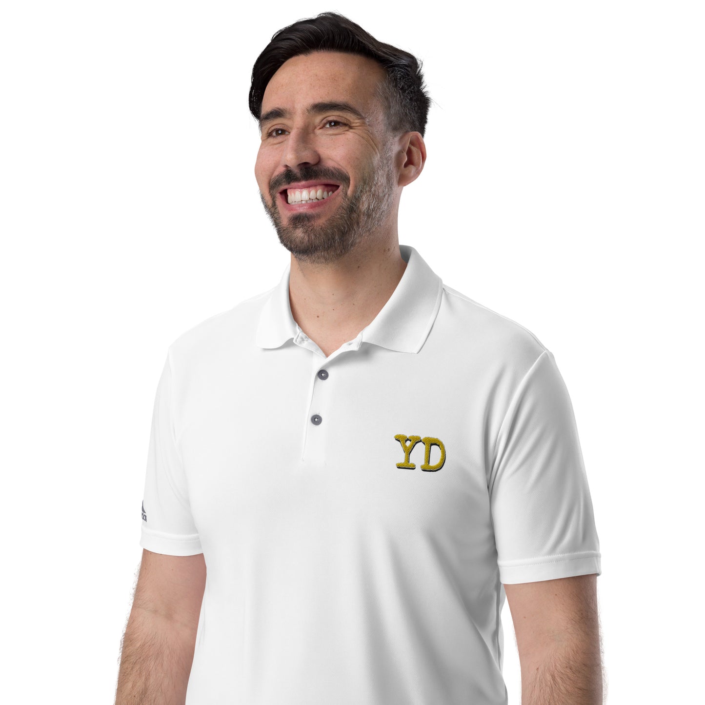 YD+Adidas performance polo shirt