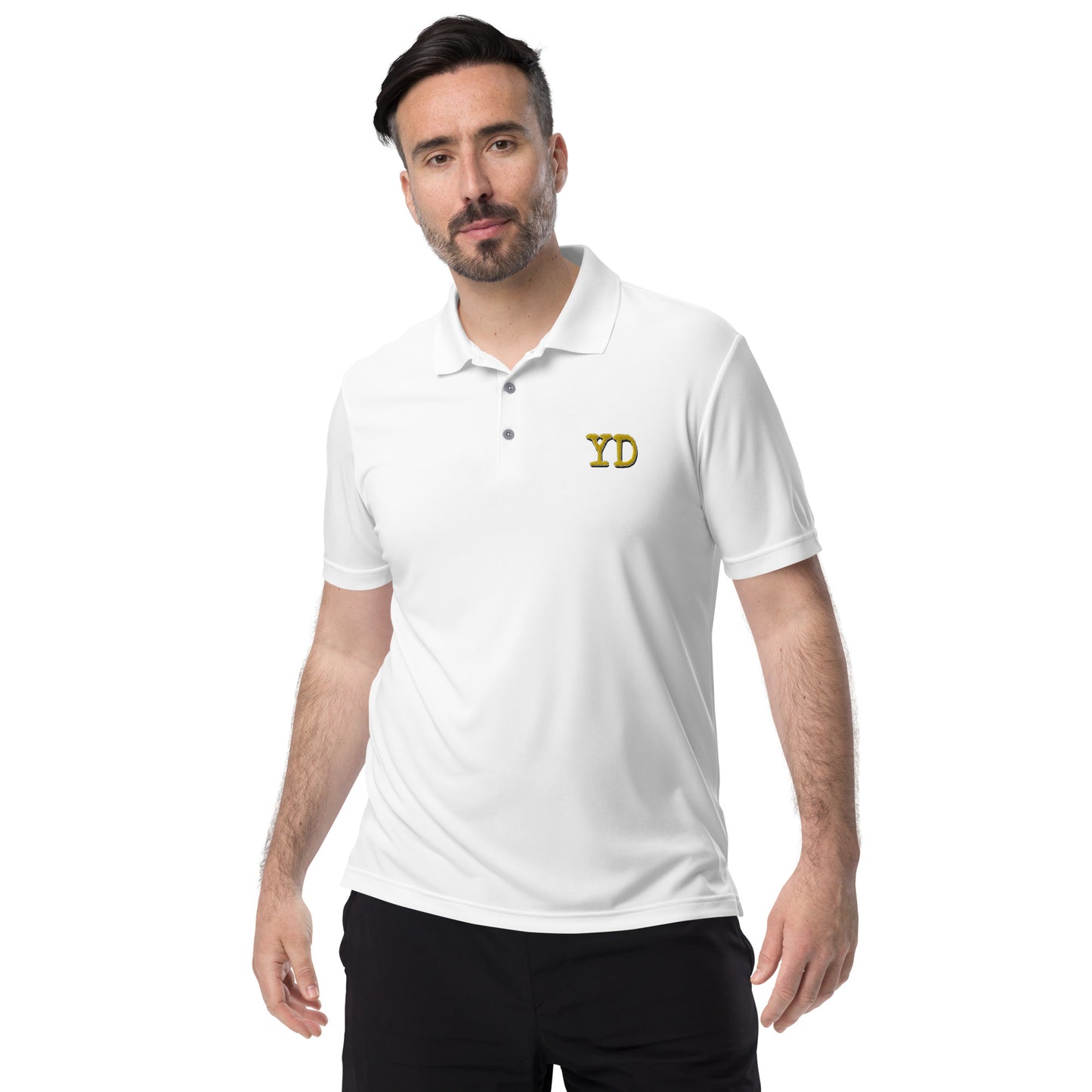 YD+Adidas performance polo shirt