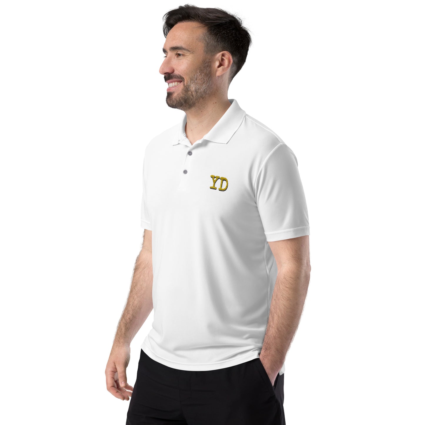 YD+Adidas performance polo shirt