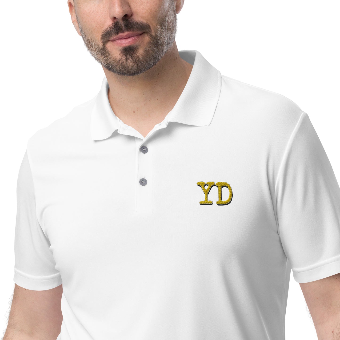 YD+Adidas performance polo shirt