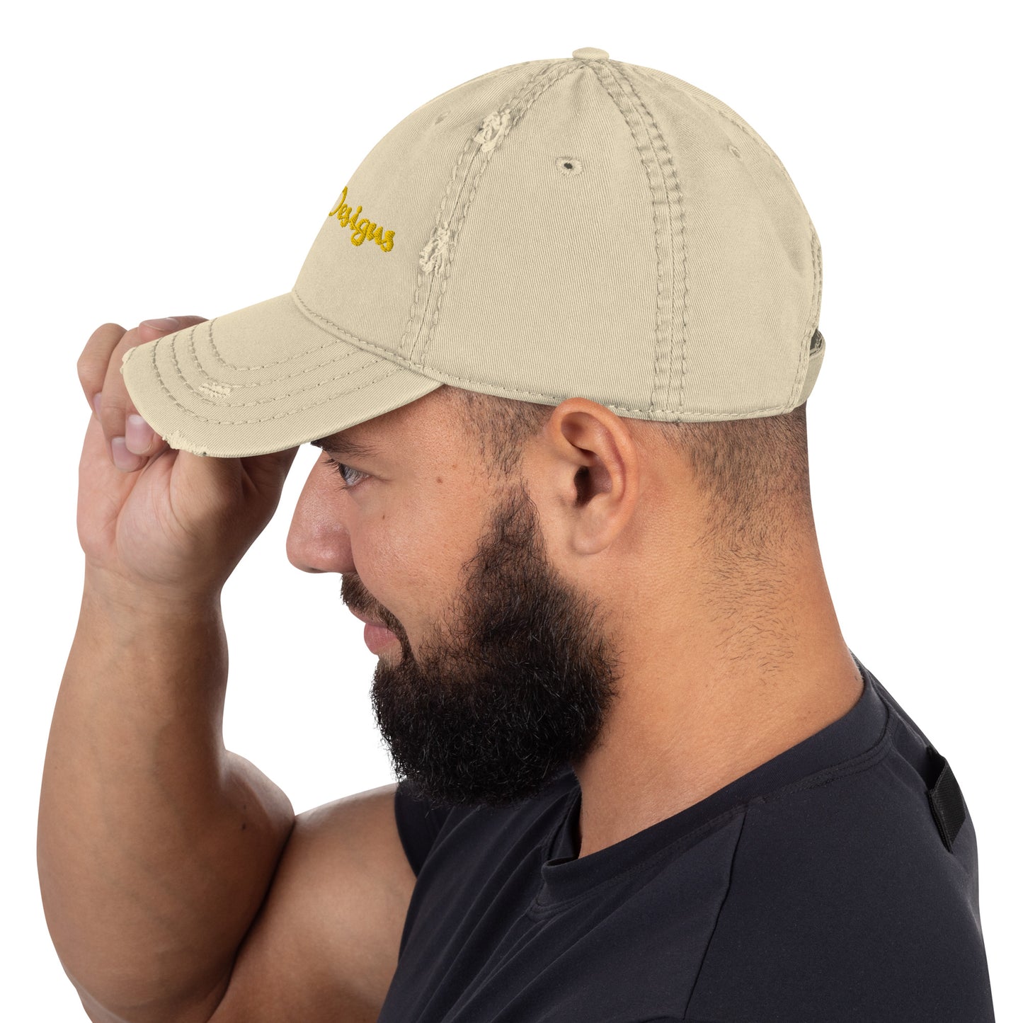 YDxDistressed Dad Hat