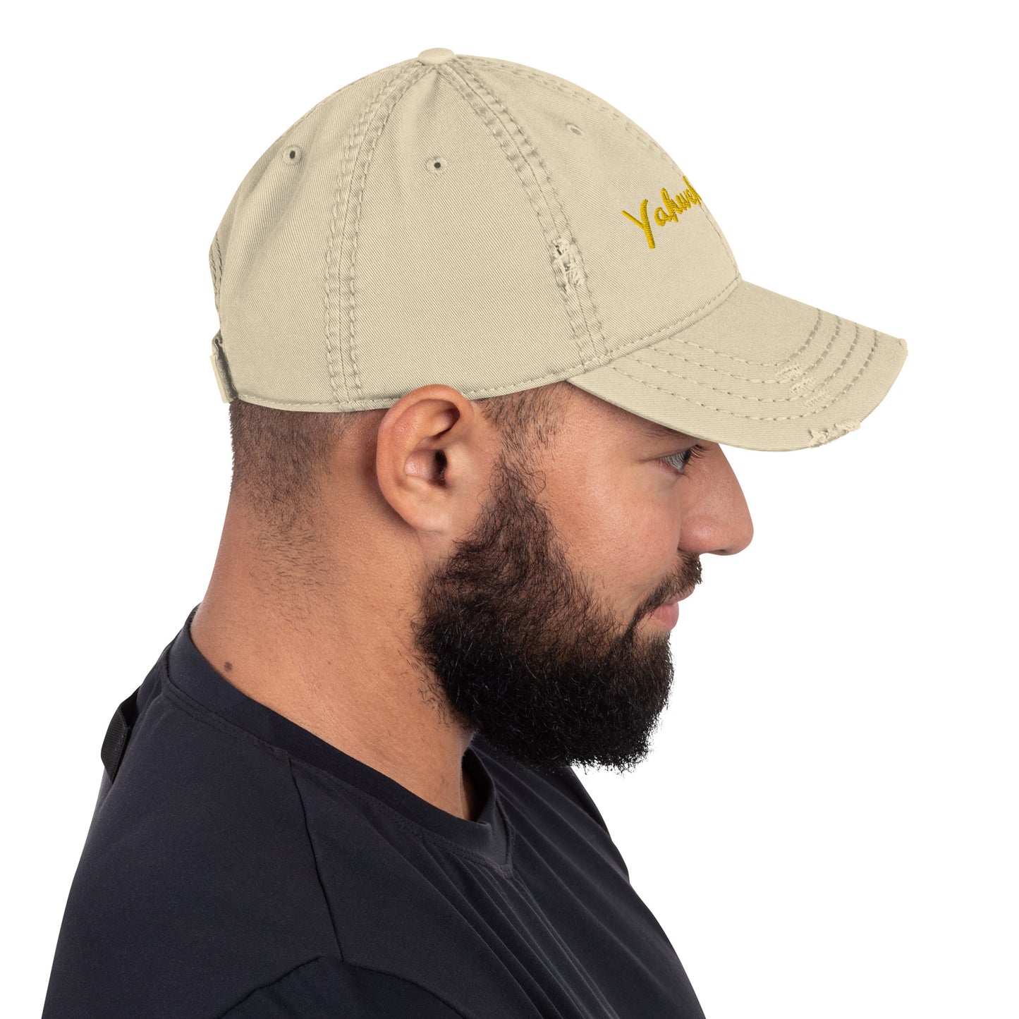 YDxDistressed Dad Hat