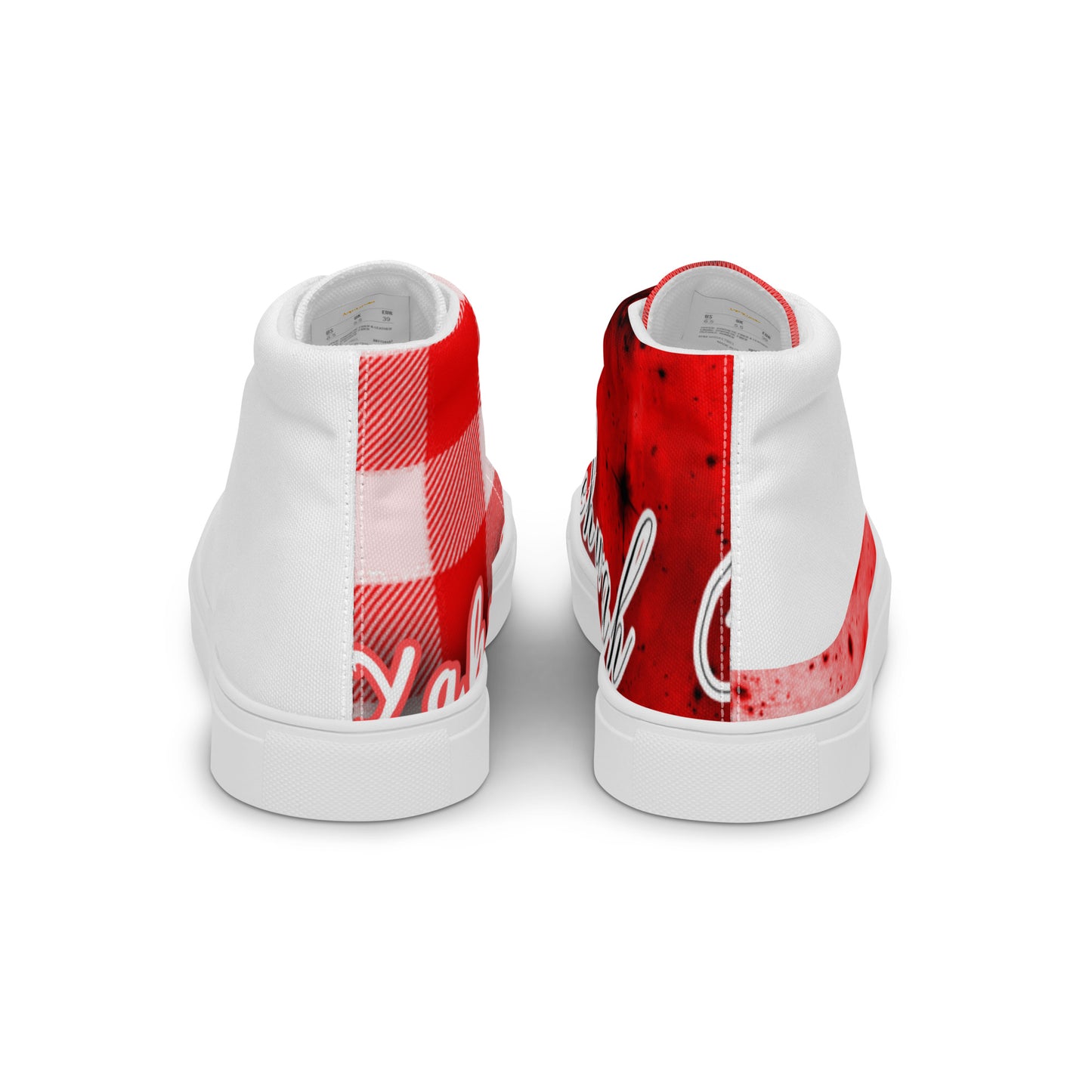 YD+Men’s high top canvas shoes