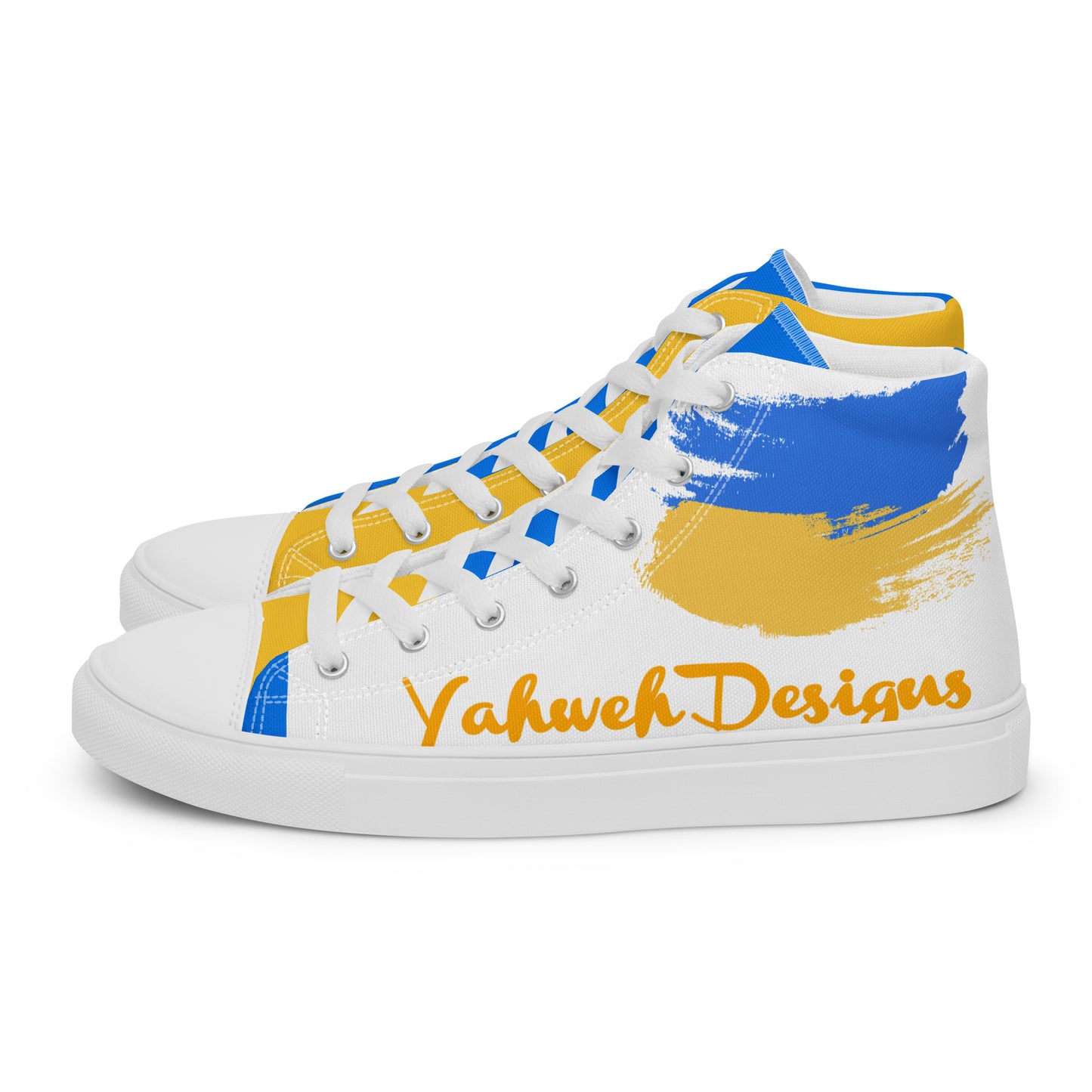 Men’s high top canvas shoes