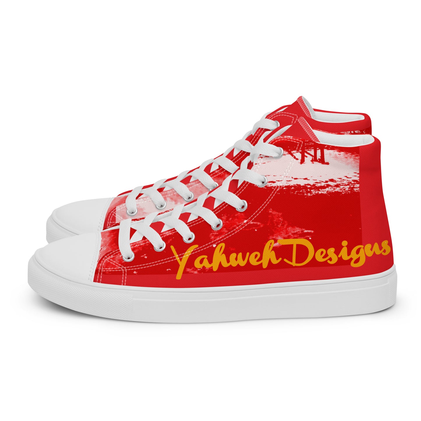 Men’s high top canvas shoes