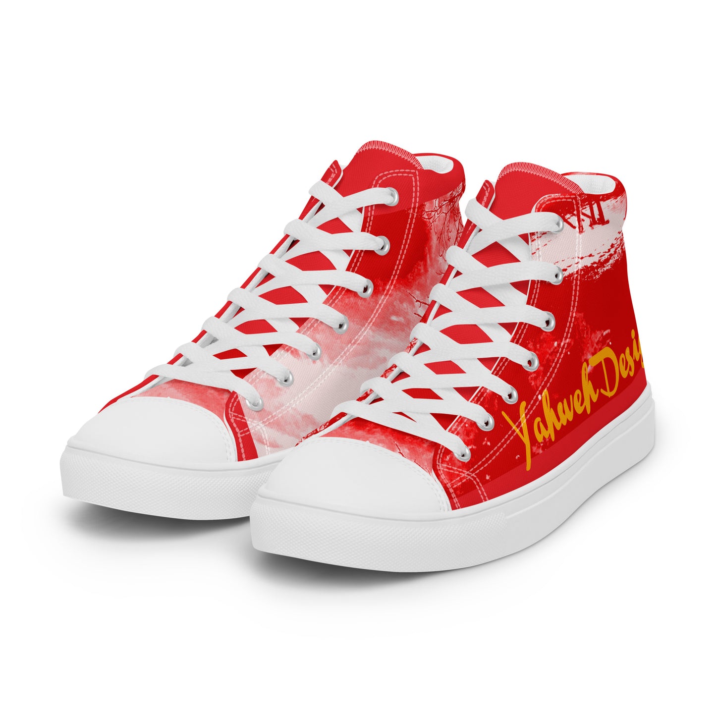 YDxMen’s high top canvas shoes