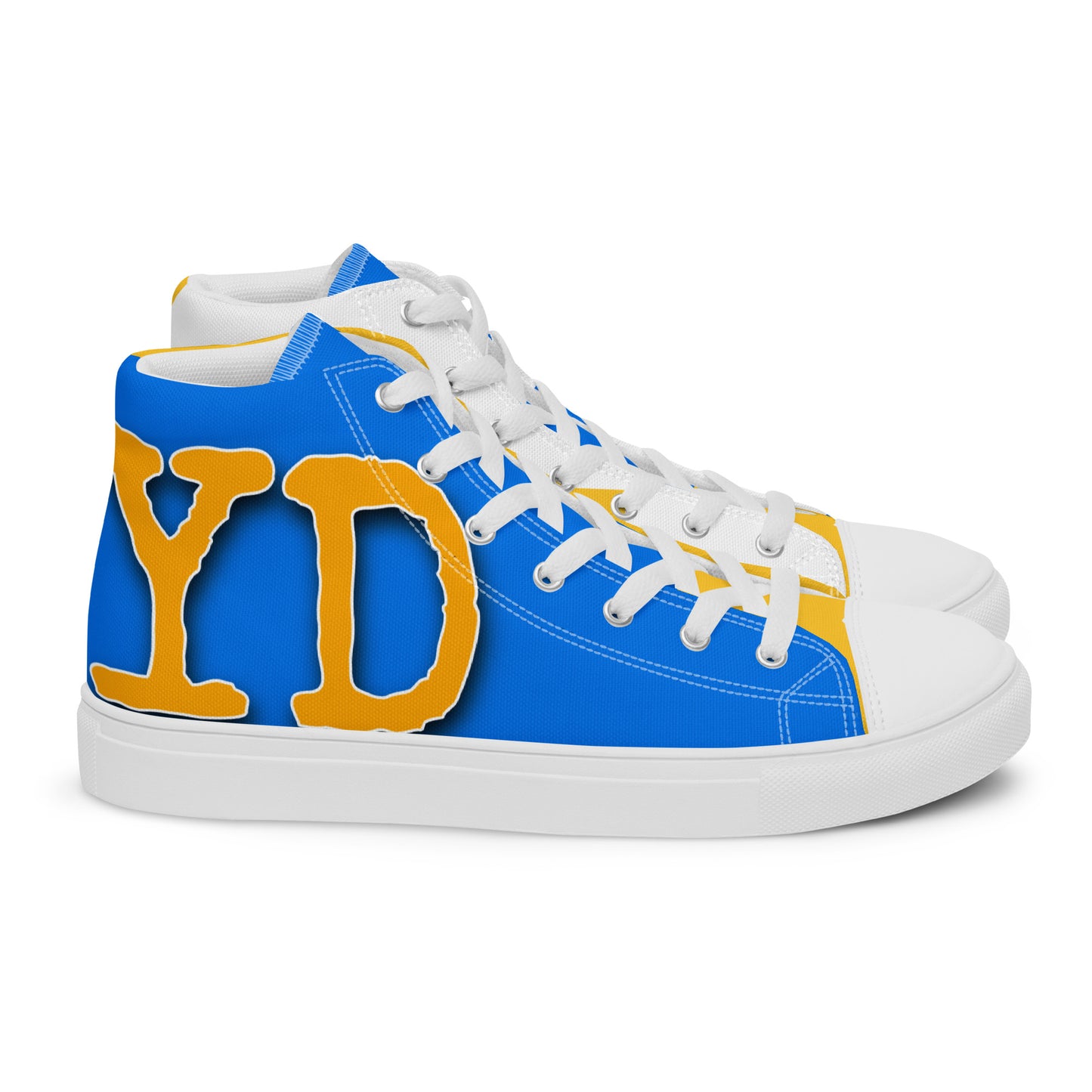 Men’s high top canvas shoes