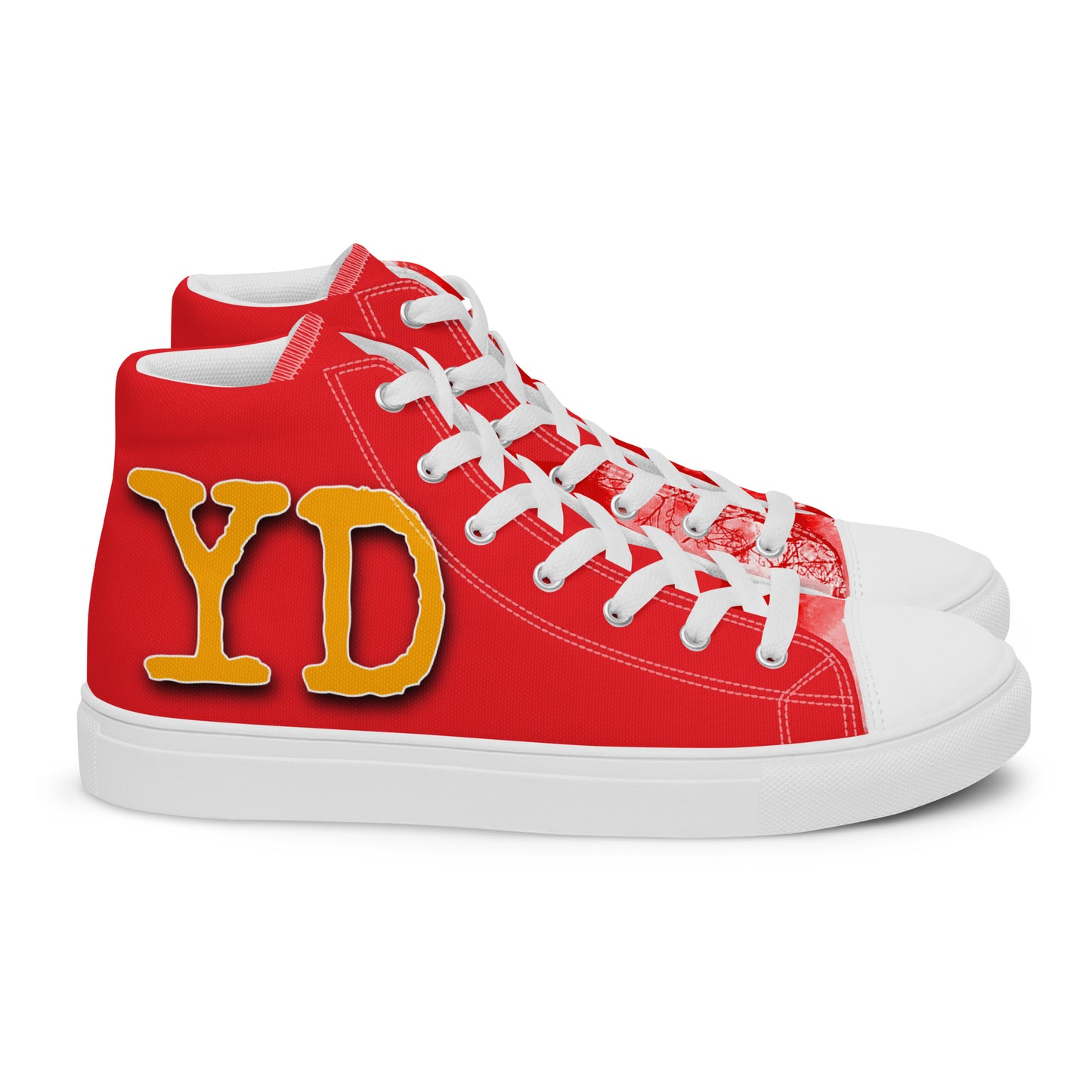 Men’s high top canvas shoes