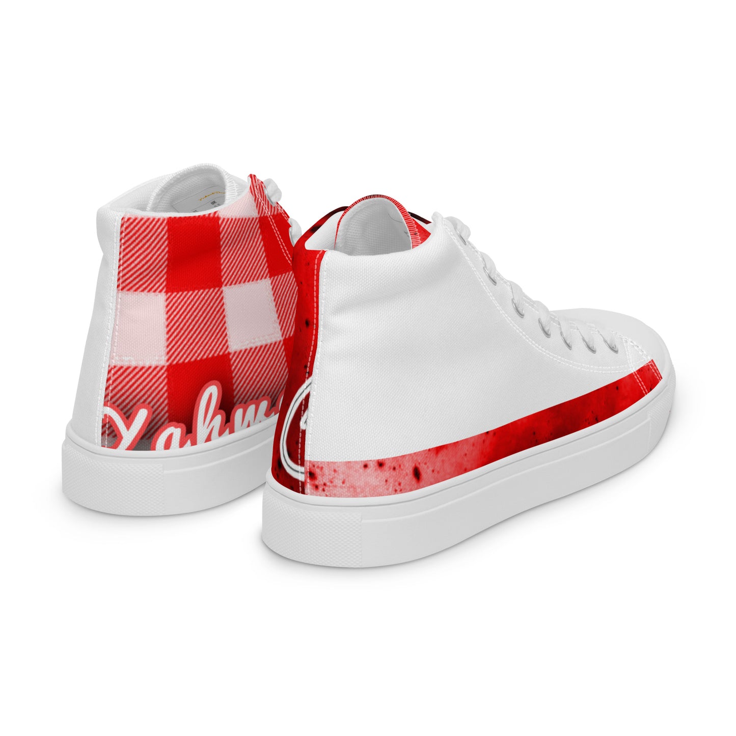 YD+Men’s high top canvas shoes