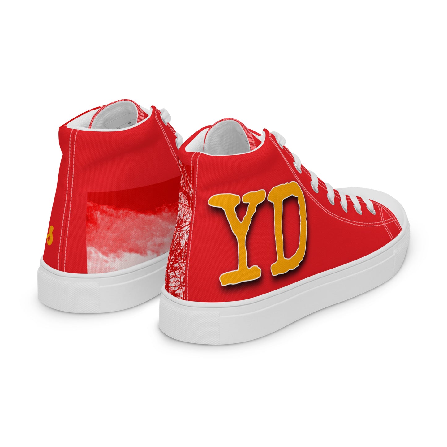 YDxMen’s high top canvas shoes