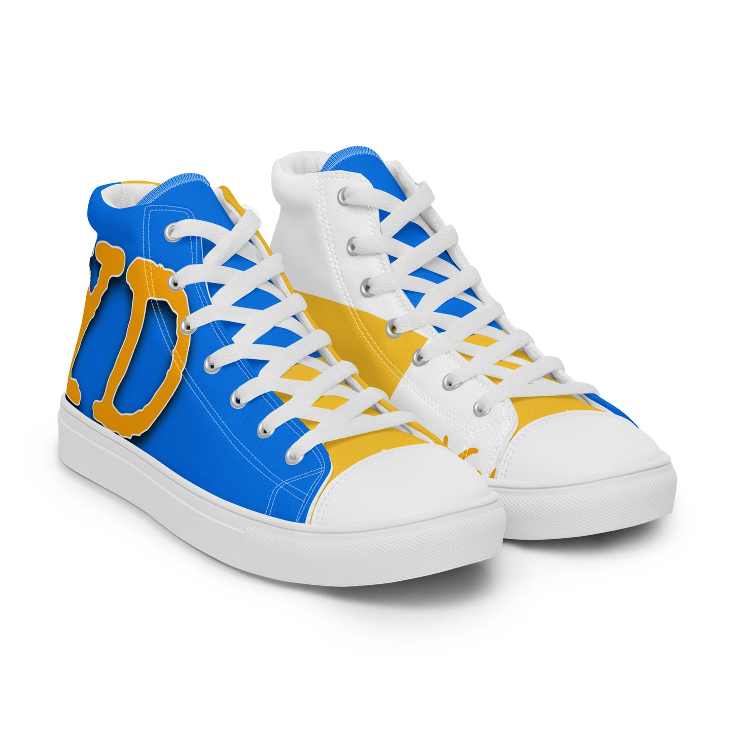 Men’s high top canvas shoes