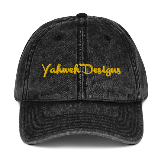 YDxVintage Cotton Twill Cap